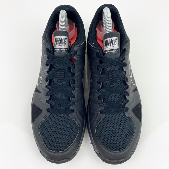 Nike Lunar Allways TR Black & Silver Women’s Athletic Training Shoes Size 8.5 - Picture 3 of 10